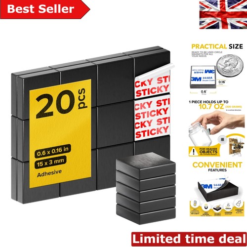 Compact square ceramic - compact, magnets