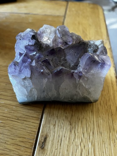 Natural amethyst crystal - natural, rock