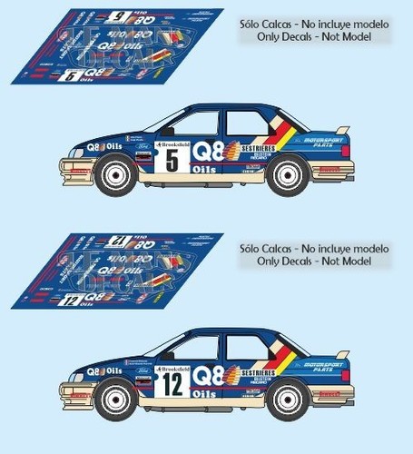 Decals ford sierra cosworth - sierra, rs