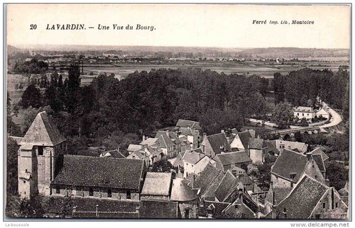 Lavardin view of - lavardin,