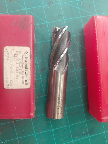 Inch end mill flute - inch,