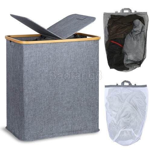 Laundry hamper with lid 160l - laundry,