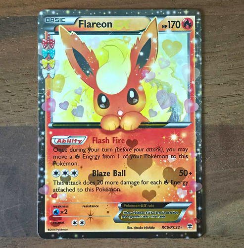 Pokémon tcg flareon - tcg, ex