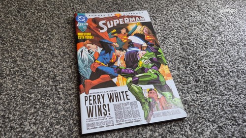 Superman cover dc - superman, (2025)