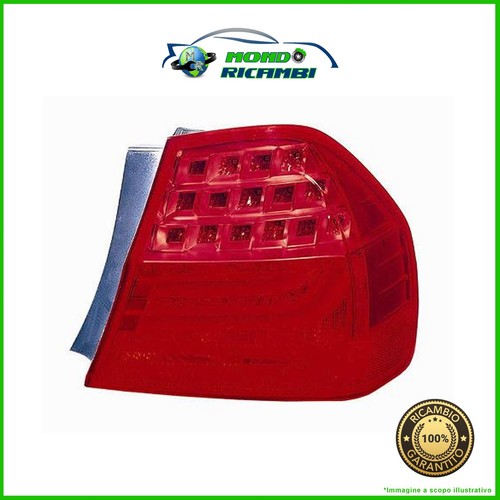 Rear external red led light - red,
