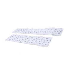 Crib Liner 2 Piece Baby Crib Bumper Mesh Breathable For Full Size Cribs