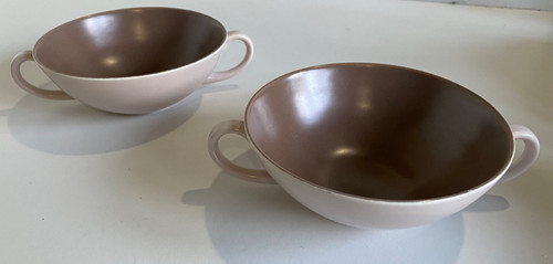 Poole pottery two - two, handled