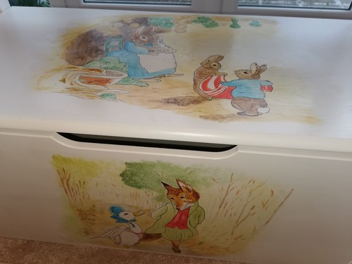Handpainted beatrix potter - handpainted,