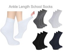 BOYS  ANKLE SOCKS PLAIN