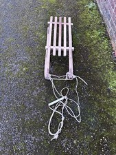 Sledge, tobogan..... Winter snow fun 