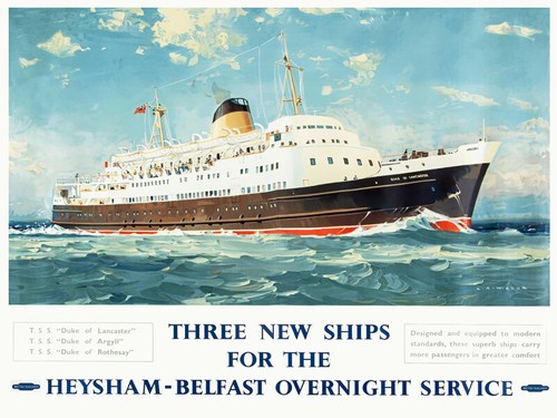 Tx549 vintage three new ships - three,