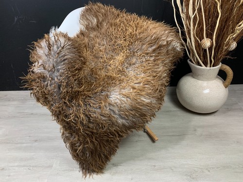 Natural sheepskin rug mixture - natural,
