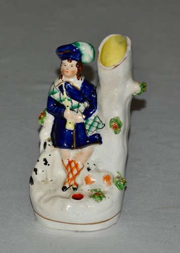 Victorian staffordshire spill - victorian,