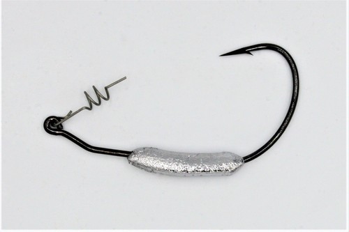 Weighted swimbait hooks - weighted,