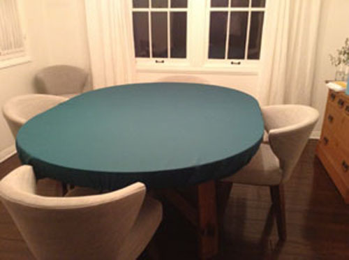 Felt poker table cover - for, 72"