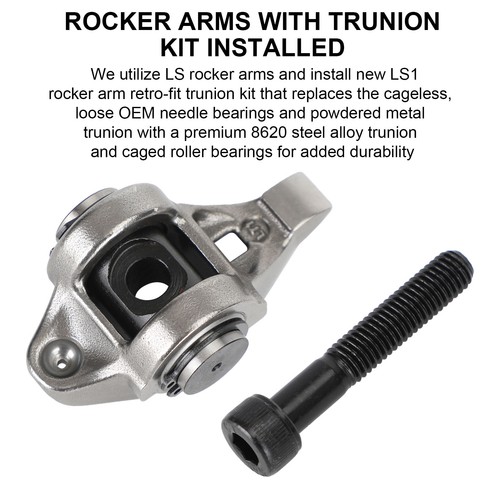 Ls1 rocker arms - rocker, trunion