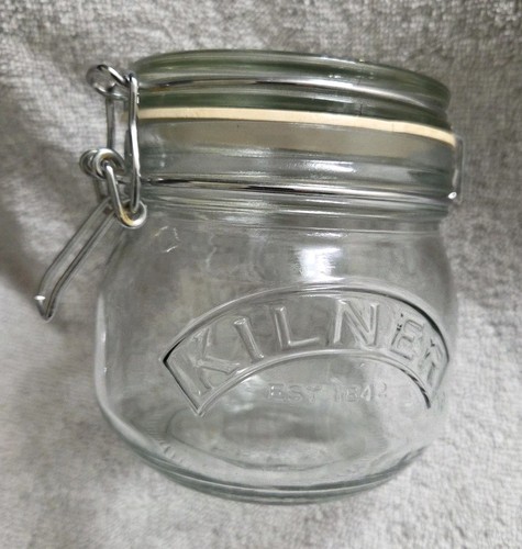 Kilner round swing top glass - round,