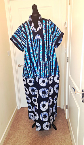 Women african print kaftan - women's,