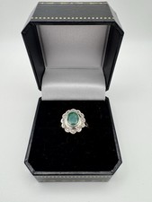 Emerald And Diamond Cluster