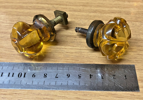 Antique door knob handles - knob,