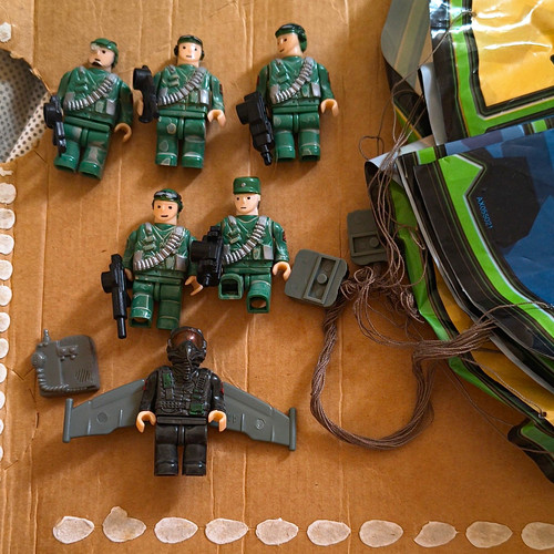 Megablocks soldier minifigures - soldier,
