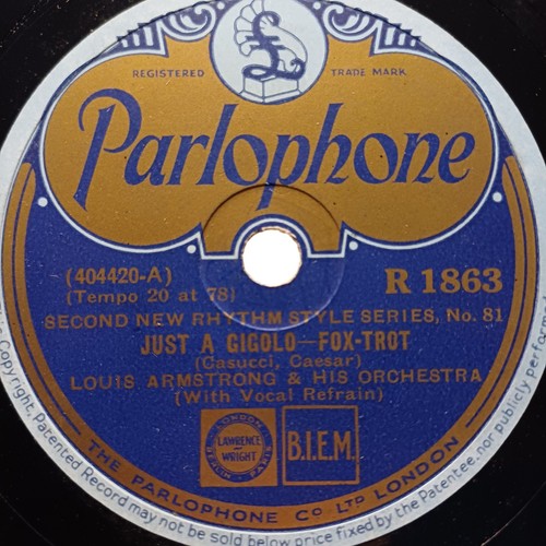 Louis armstrong just - just, a