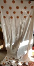 Anthropologie 100% Cotton Curtains -pair