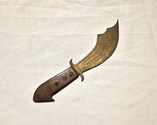 Original WW1 British Trench Art Souvenier Great War Letter Opener Cambrai