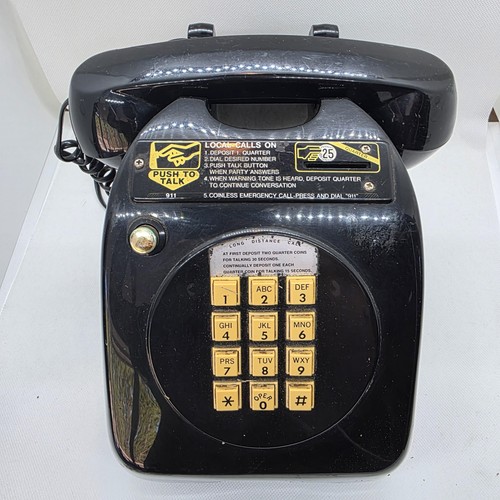 Vtg itt coin operated push - operated,