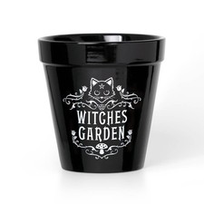 Gothic plant pot witches - plant,