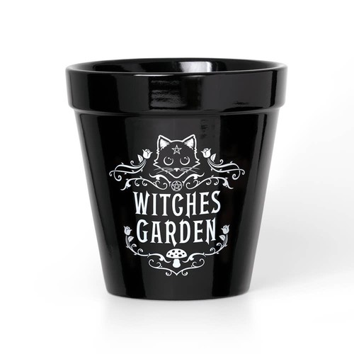 Gothic plant pot - gothic,
