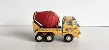 Vintage Tonka Cement Mixer Truck Yellow Red Diecast Metal Toy. 1960/70s