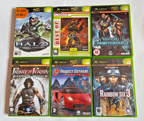 Original xbox game bundle - bundle,