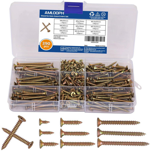 Wood screws assortment - wood,