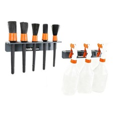 Wall Mounted Brush & Bottle