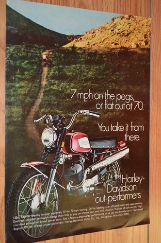 1970 harley davidson rapido - davidson,