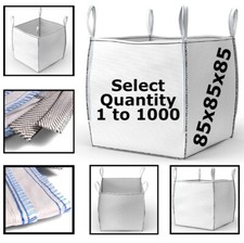 1 TON BAG RUBBLE BULK BAGS BUILDERS GARDEN WASTE JUMBO ONE TONNE SACKS