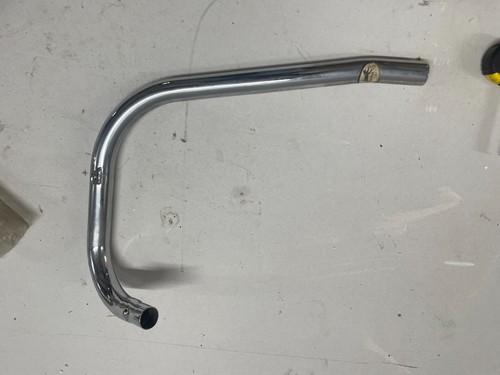 Exhaust down pipe norton - exhaust, manx