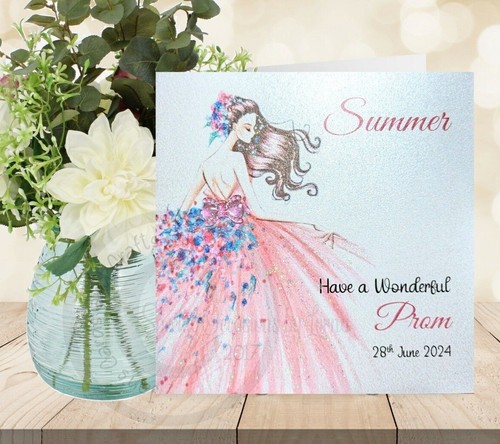 Daughter prom card for my - prom,