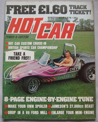 Hot car magazine september - car,