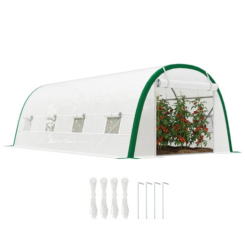 Outsunny polytunnel greenhouse - outsunny,