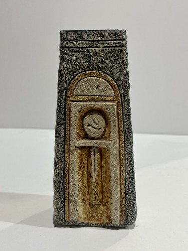 Troika pottery coffin vase - troika,