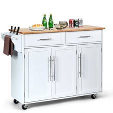 COSTWAY Kitchen Trolley Cart