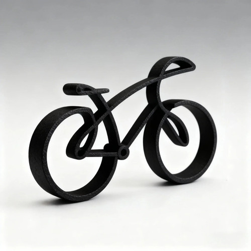 Minimalist bike model - minimalist,