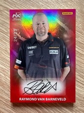 2025 Panini PDC Premier League Darts RAYMOND VAN BARNEVELD /25 AUTO AU-19