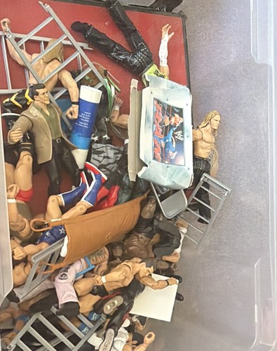 Wrestling action figures lot - figures,