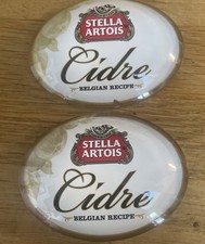 2 x Stella Cidre Oval    3D