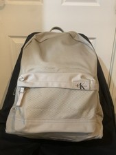 Calvin Klein Backpack In Beige