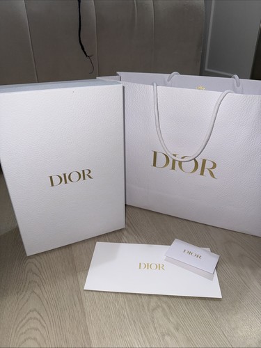 Dior empty shoes box and - empty,