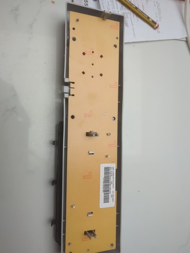 Washing machine control panel - control,